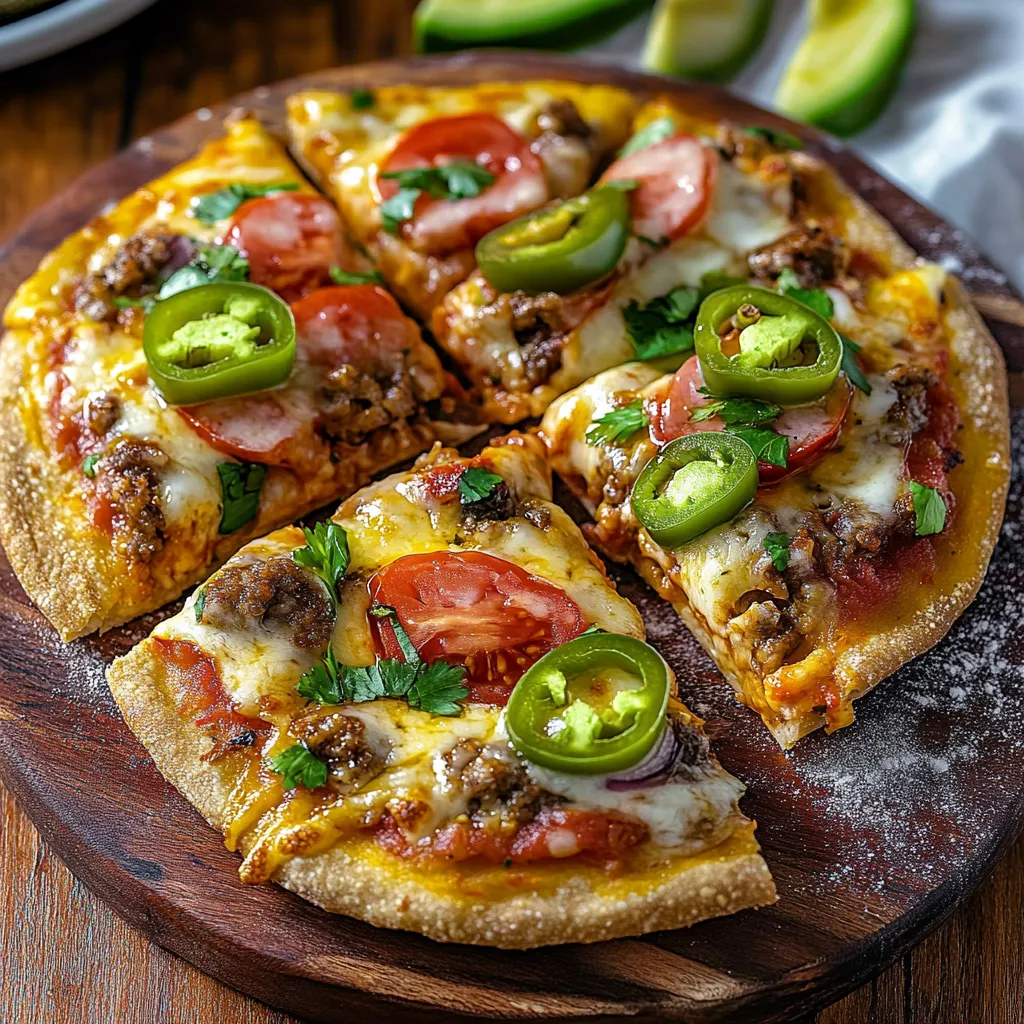 Lust auf mexikanisch-knusprige Pizza mit Wohlfühlfaktor