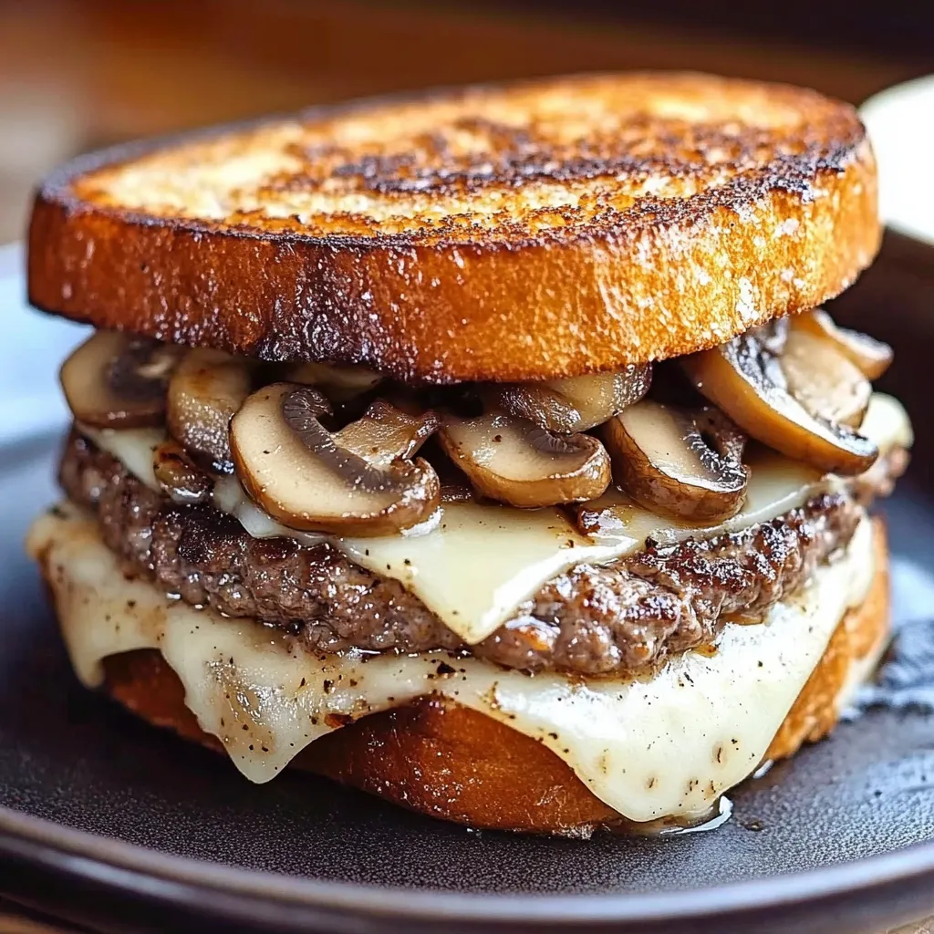 Schmelz mit Champignons
