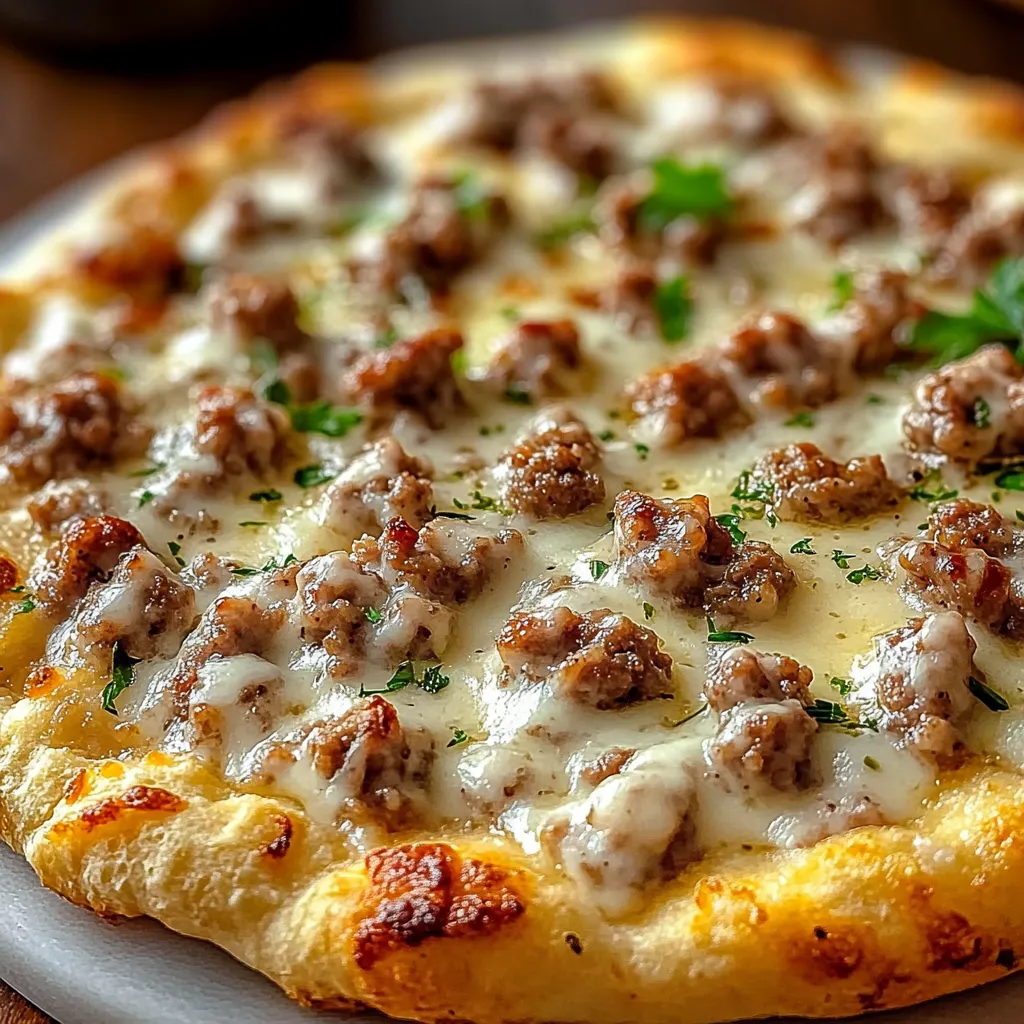 Herzhafte Frühstückspizza mit hausgemachtem Flair