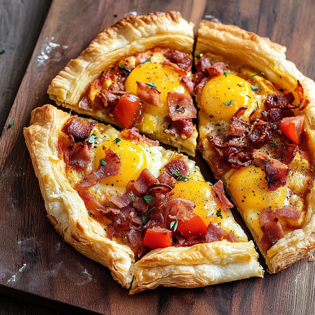 Knusprige Pizza Brunch