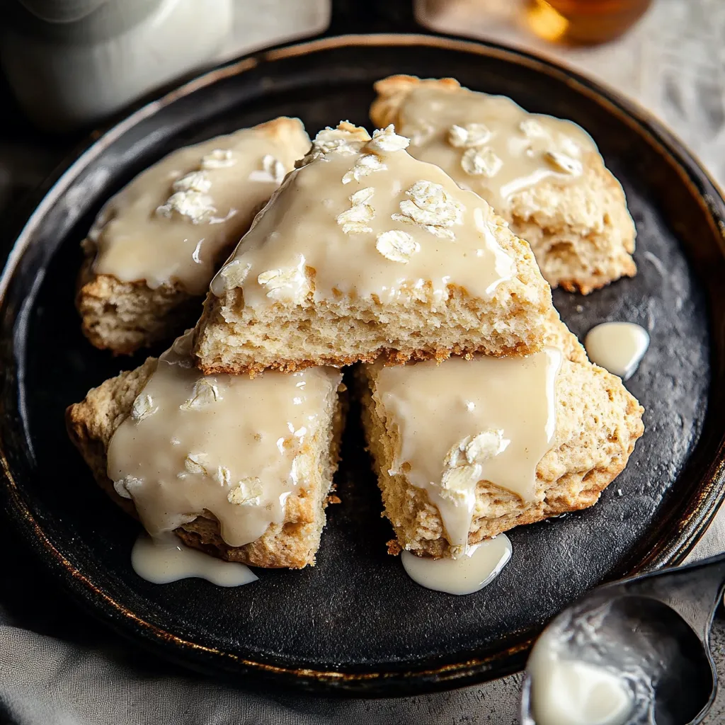 Fluffige Scones mit Ahornsirup