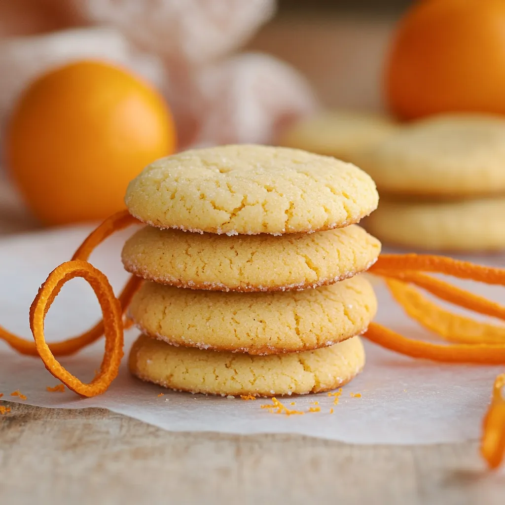 Orangenkekse mit Cardamom