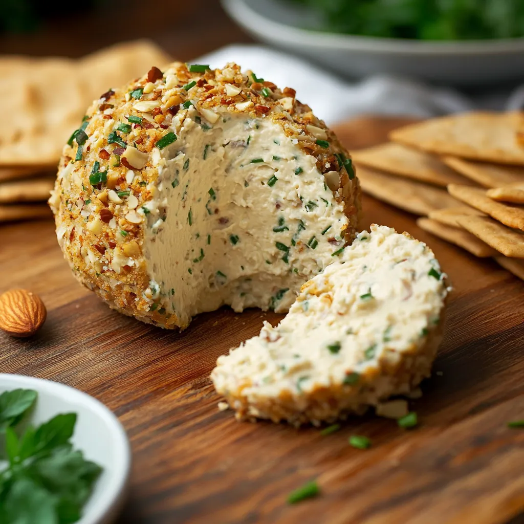 Vegane Käsekugel Selber Machen