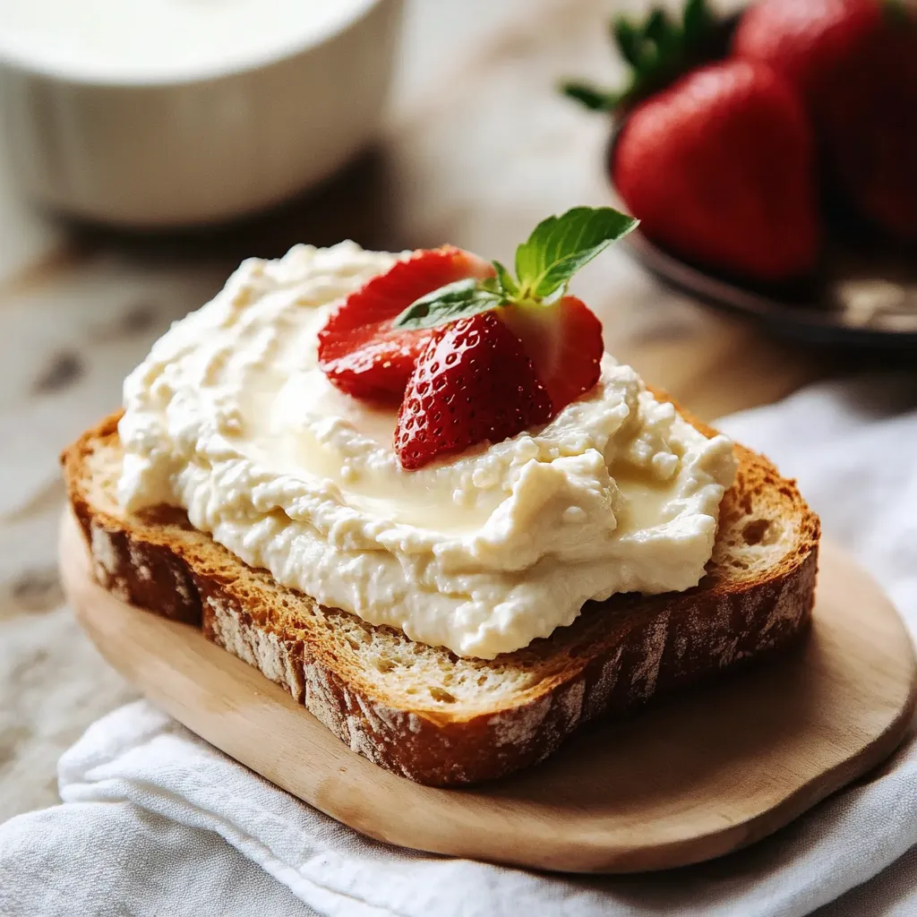 Cremige vegane Mascarpone