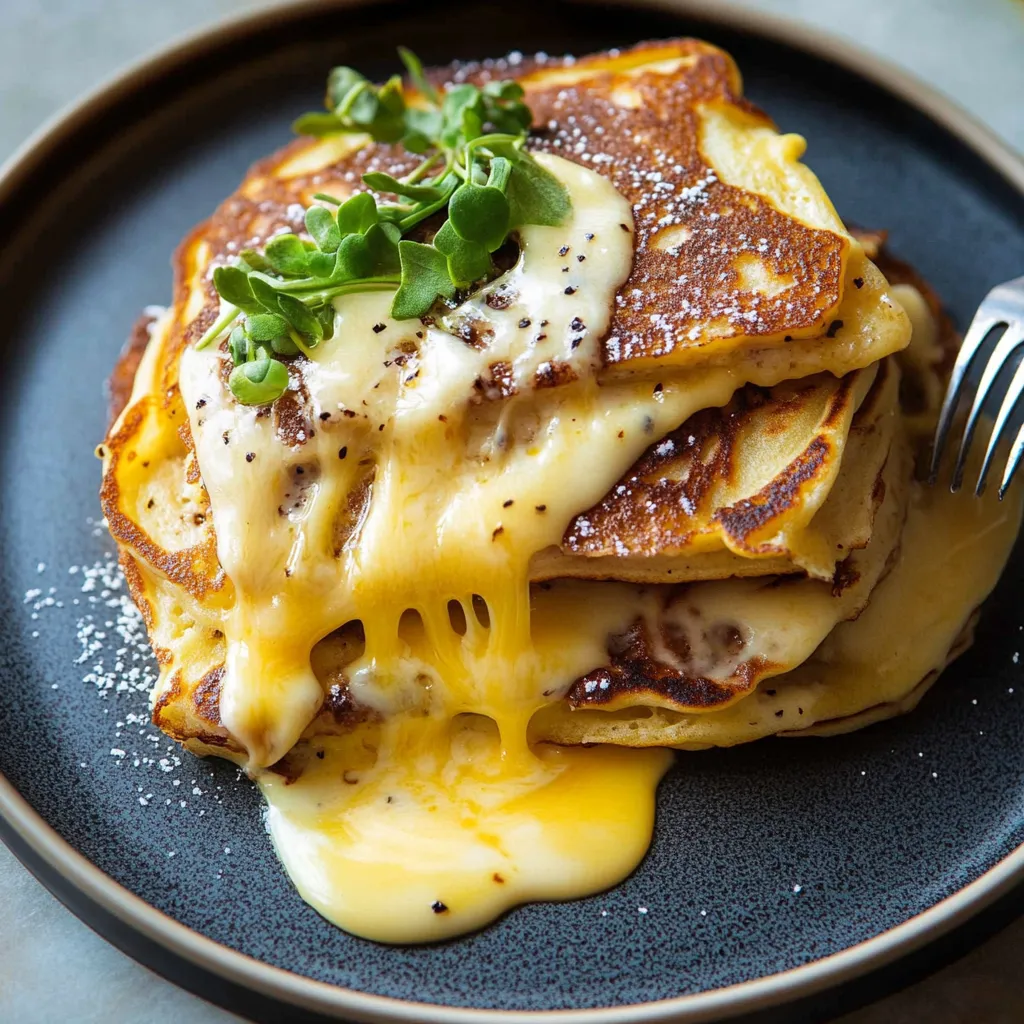 Cheesy Cachapas Mais