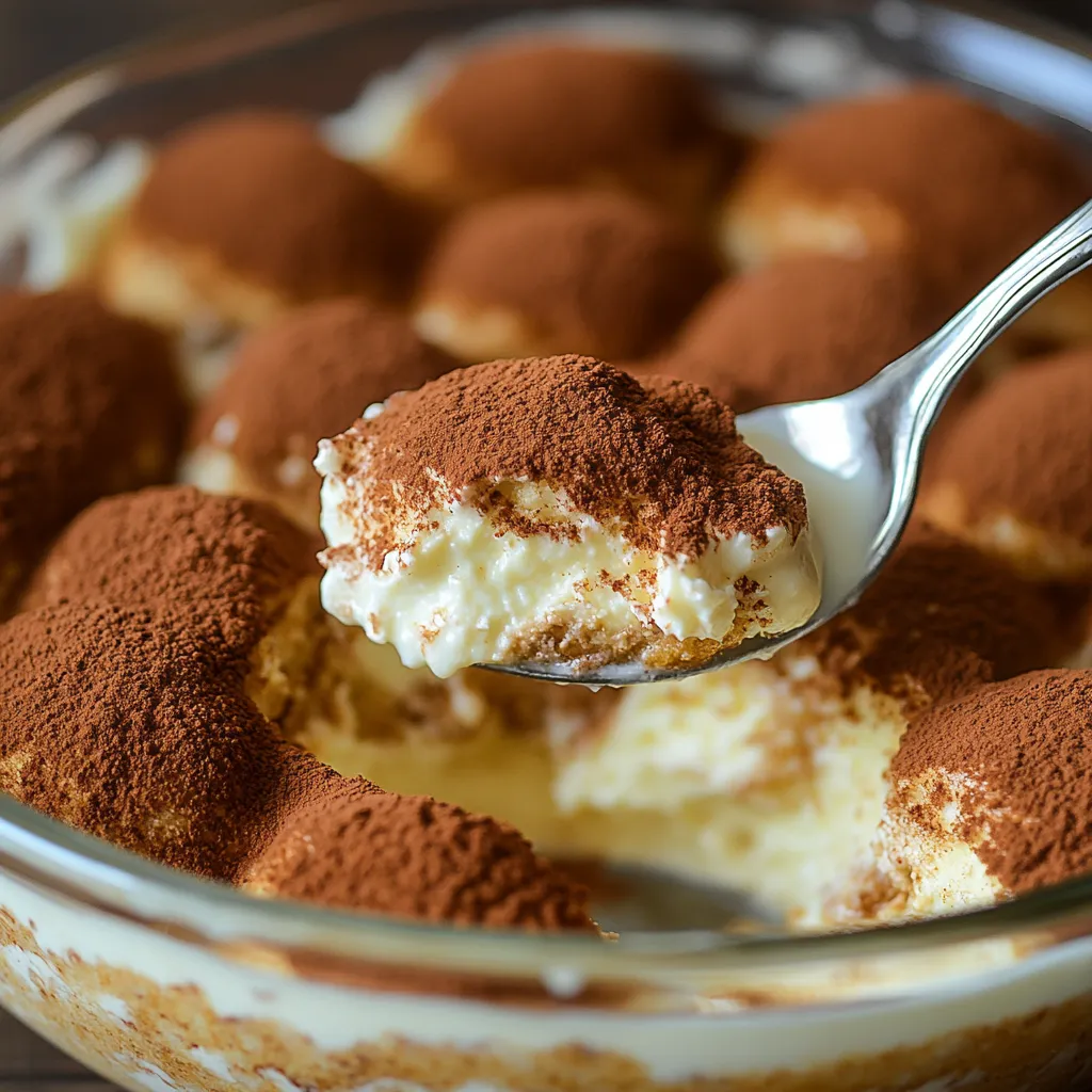 Cremiges Tiramisu Mascarpone