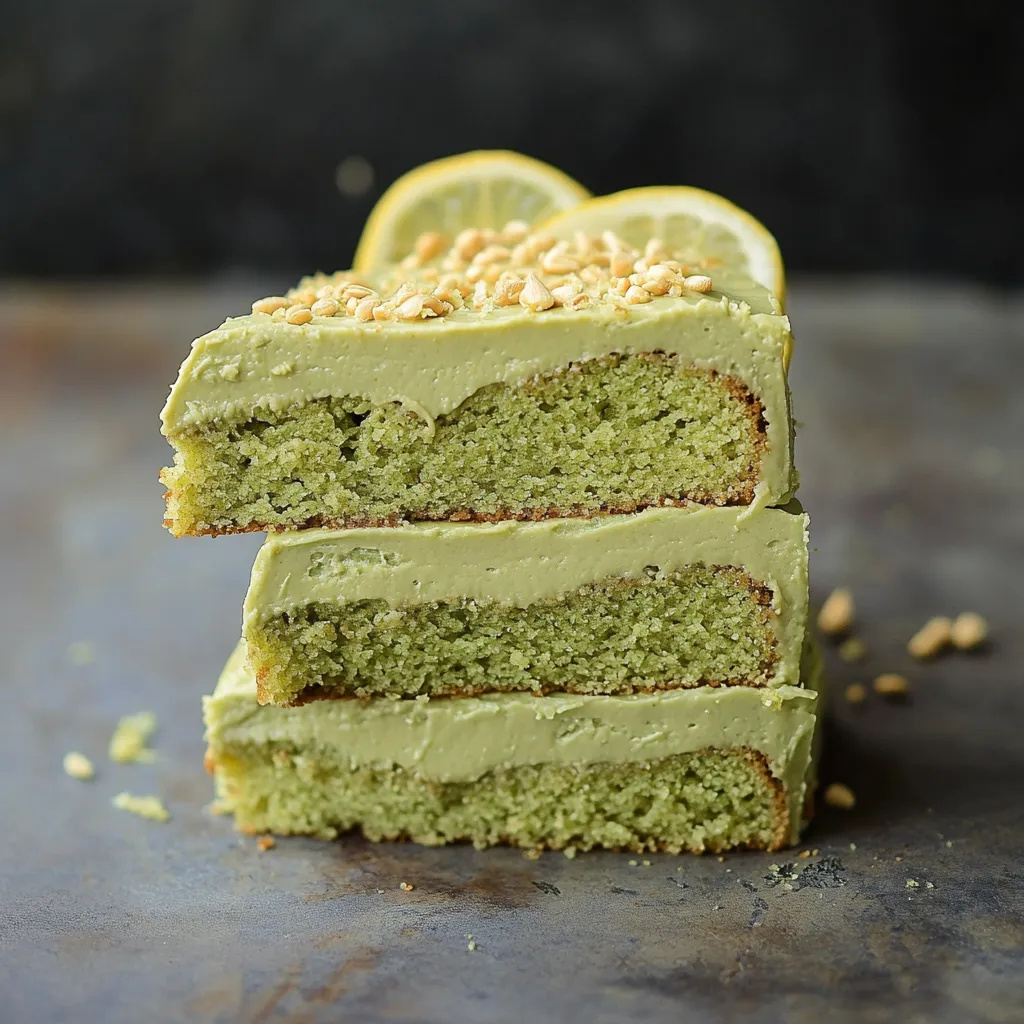 Frischer Avocado Kuchen