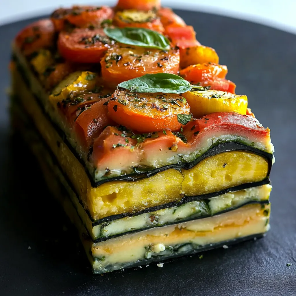 Sommer Gemüse Terrine