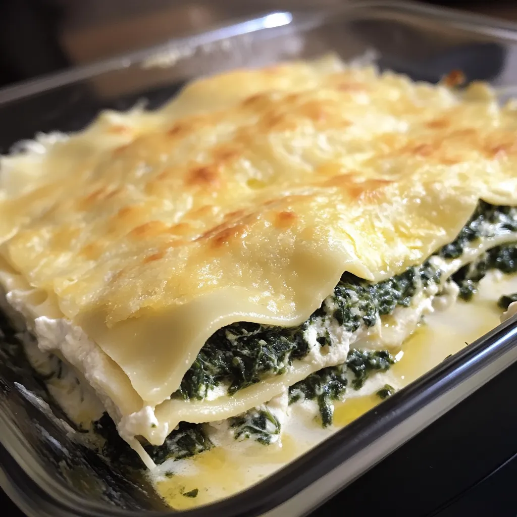 Leckere Ravioli-Lasagne