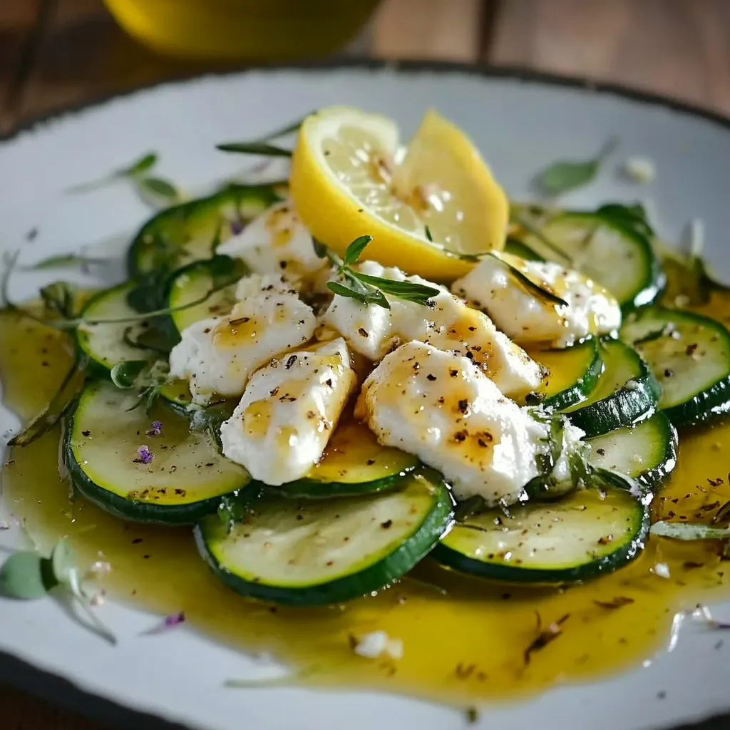 Frische Zucchini mit Käse