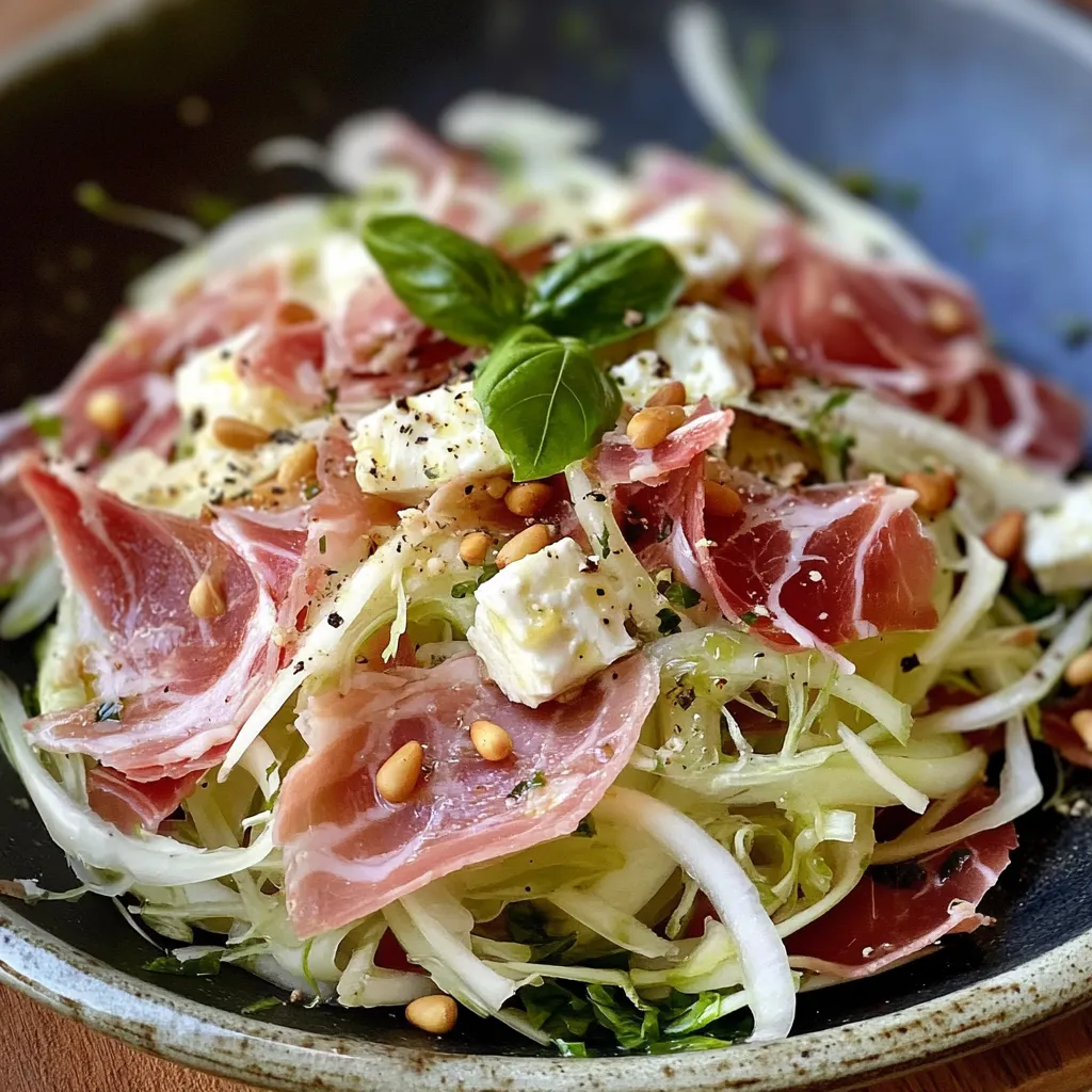 Fenchelsalat mit Serrano