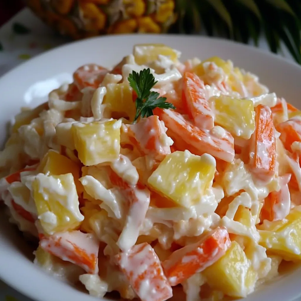 Alaska Salat: frische Mischung und tolles Aroma