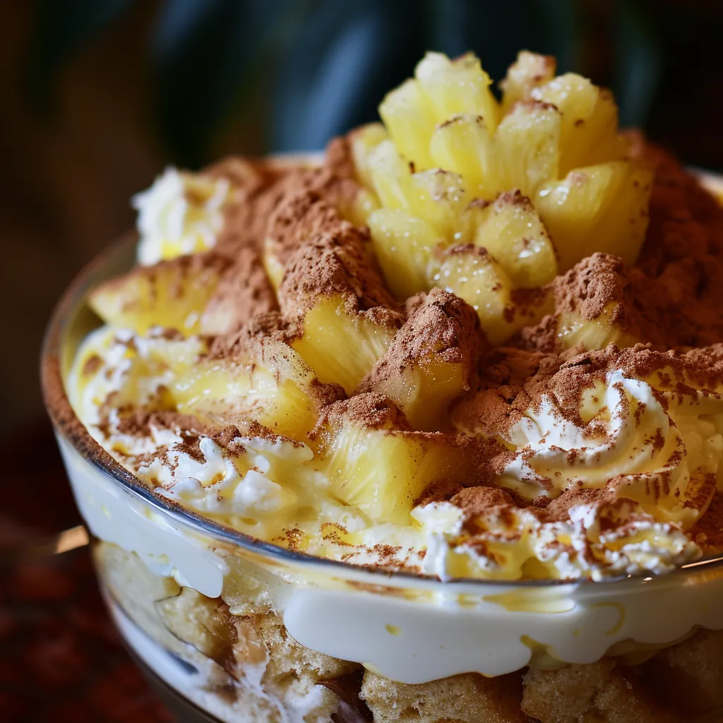 Ananas Kokos Tiramisu