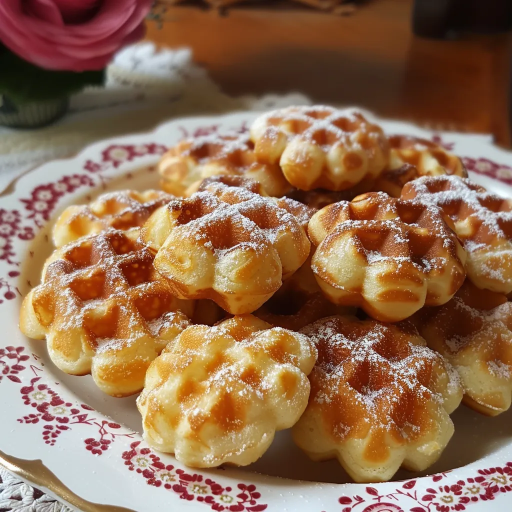 Traditionelle Liège Waffeln