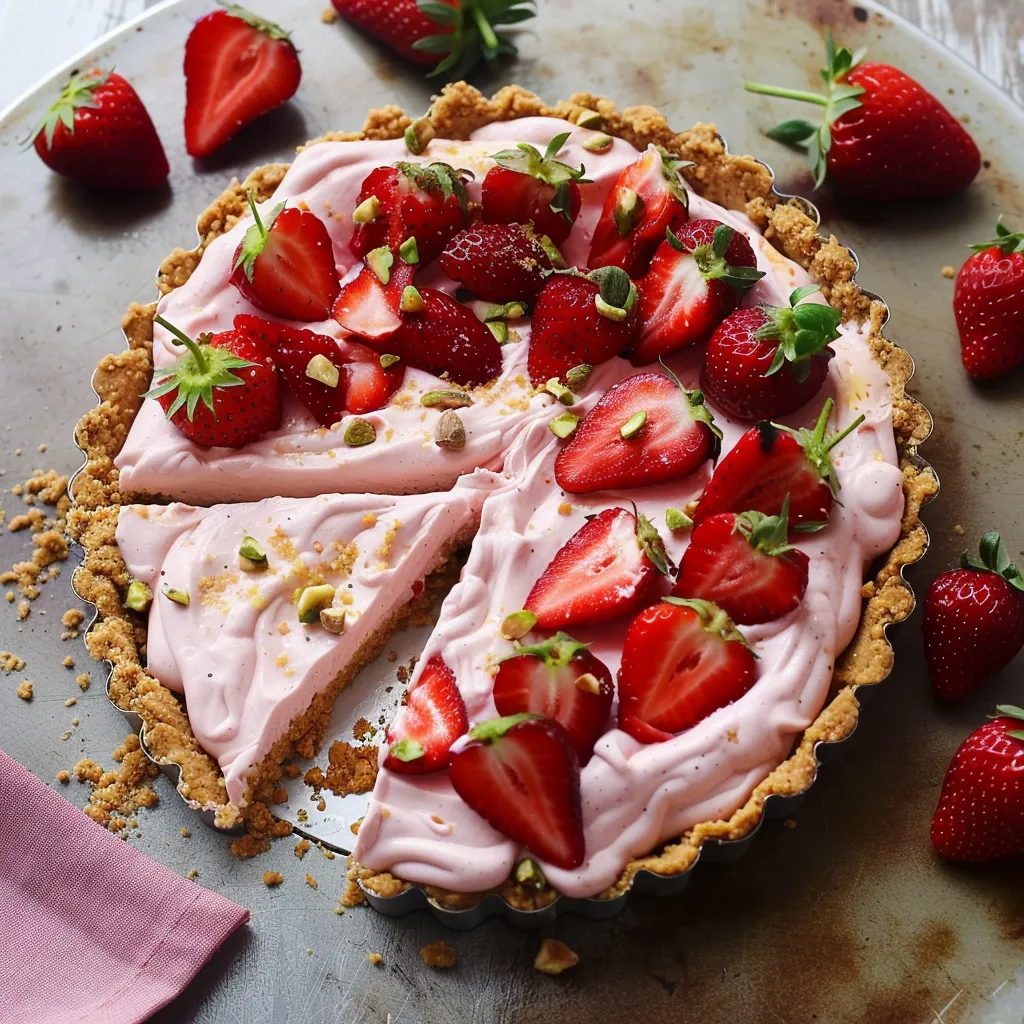 Erdbeertorte mit luftiger Mousse und feinem Geschmack