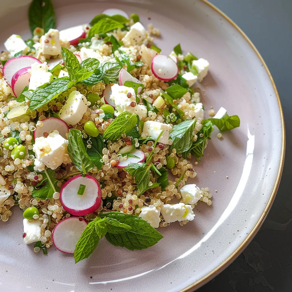 Frischer Quinoa Salat