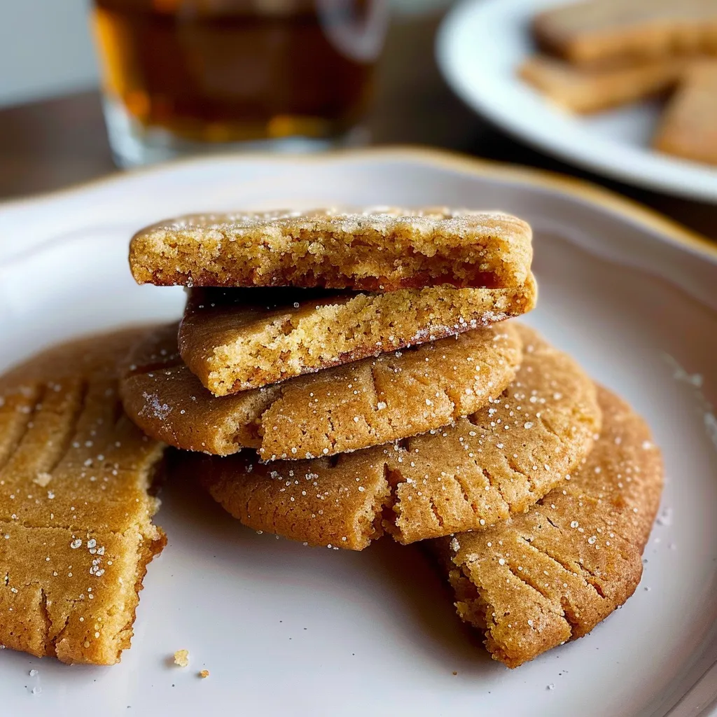 Frische Honig-Karamell-Kekse selbst gebacken