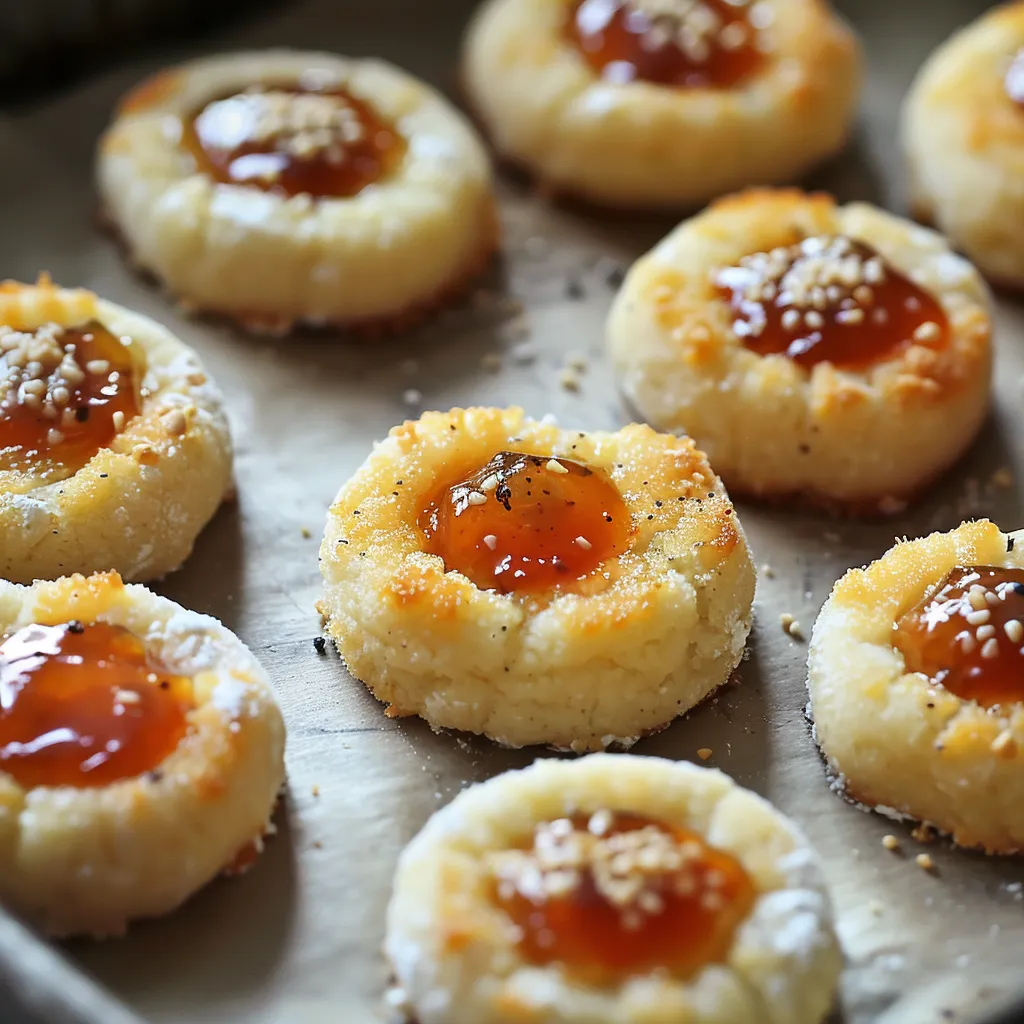 Knusprige Käsebällchen mit würziger Marmelade