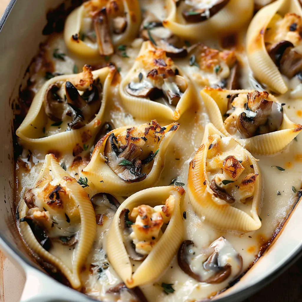 Gefüllte aromatische Pasta