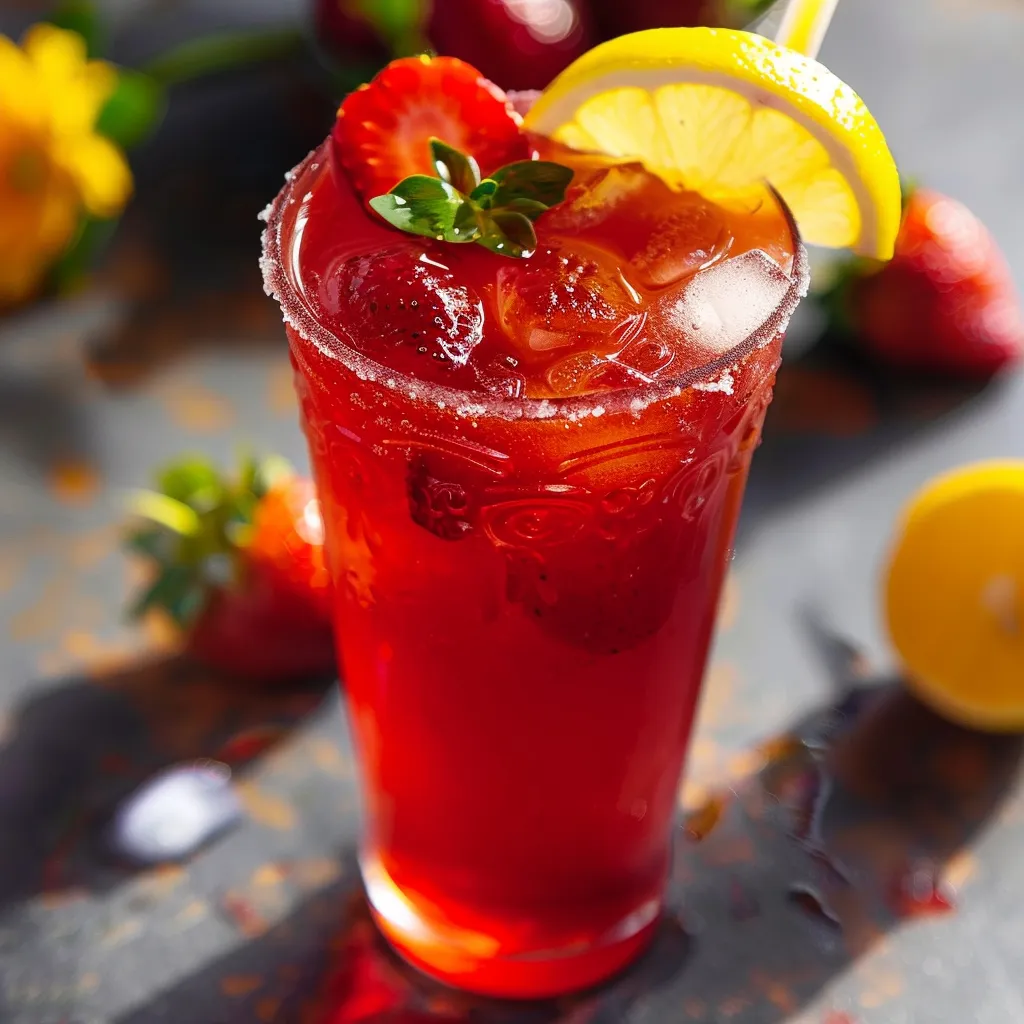 Fraise Zitrone Hibiscus