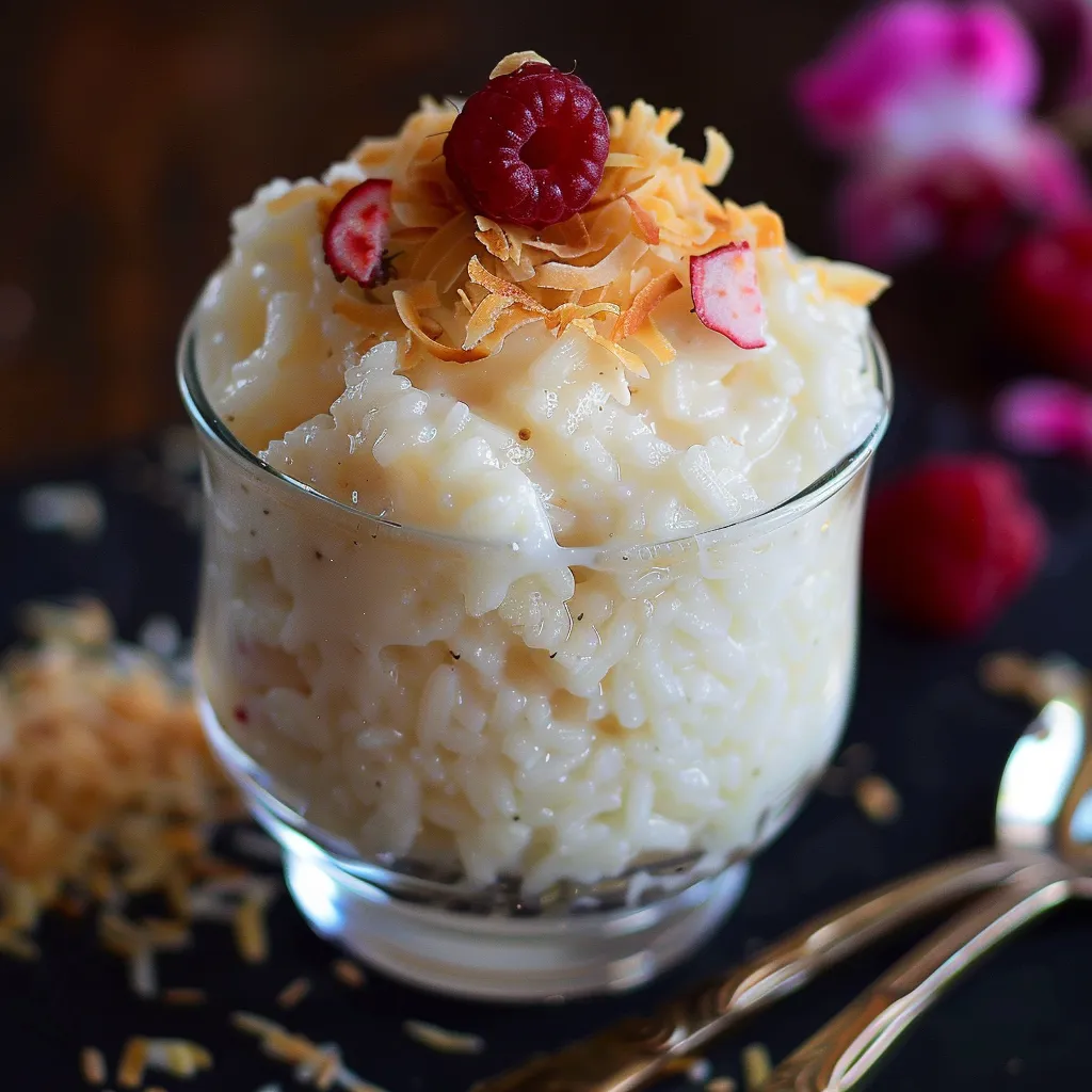 Kokosmilchreis Nachtisch