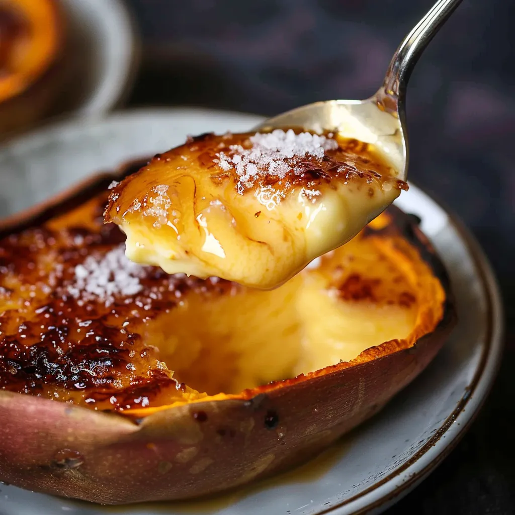 Süße Crème Brûlée Karto