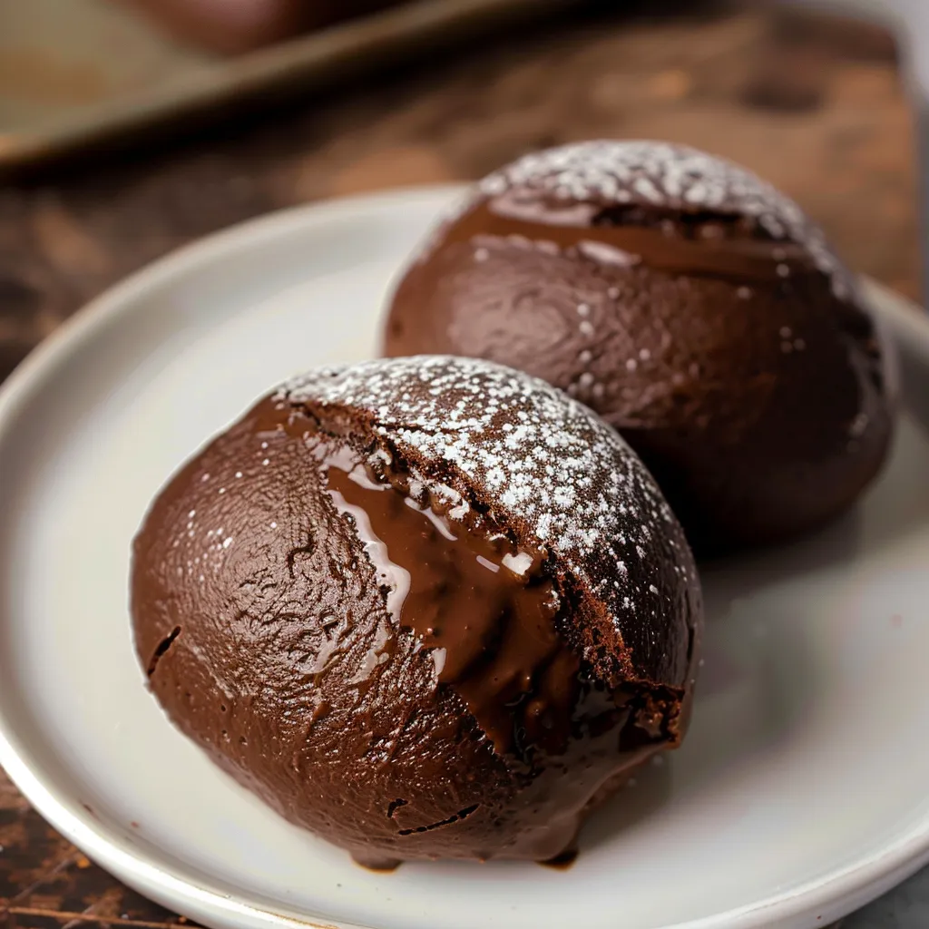 Luftige Schoko-Brötchen