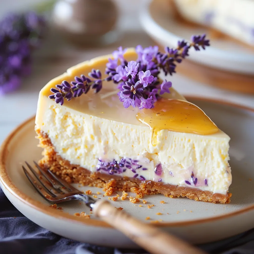 Miel Lavendel Kuchen