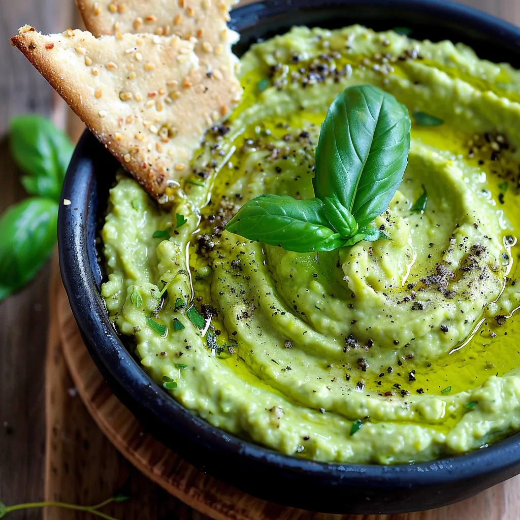 Zucchini-Creme mit frischen Kräutern