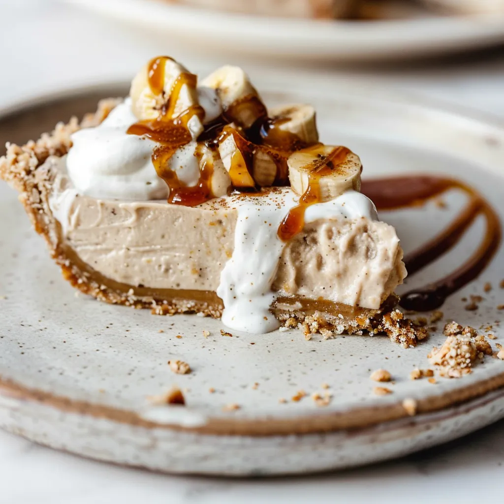 Roher Bananen-Kokos-Kuchen