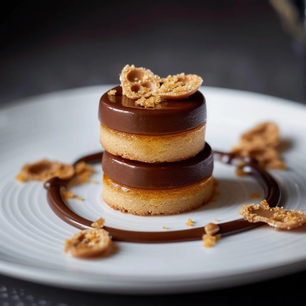 Knusprige Gianduja Kekse