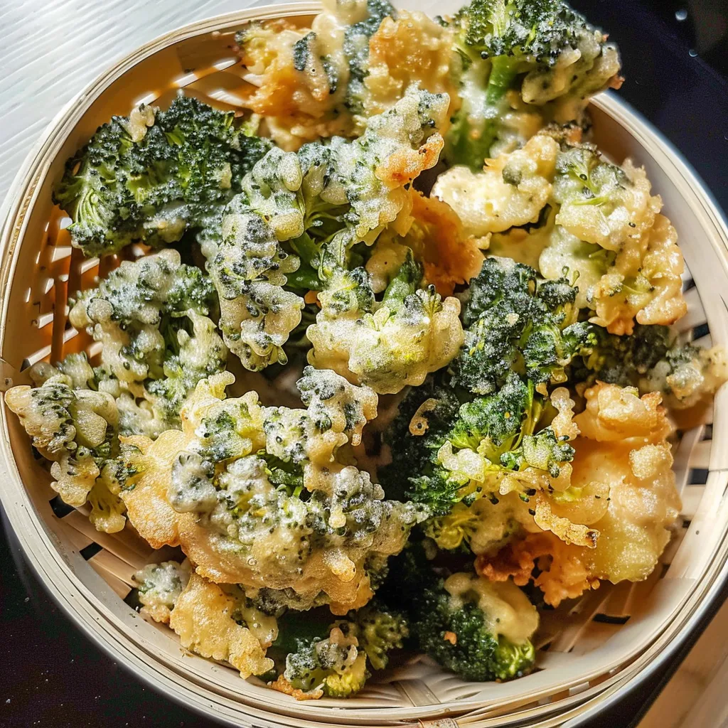 Knuspriger Brokkoli mit Nori-Salz
