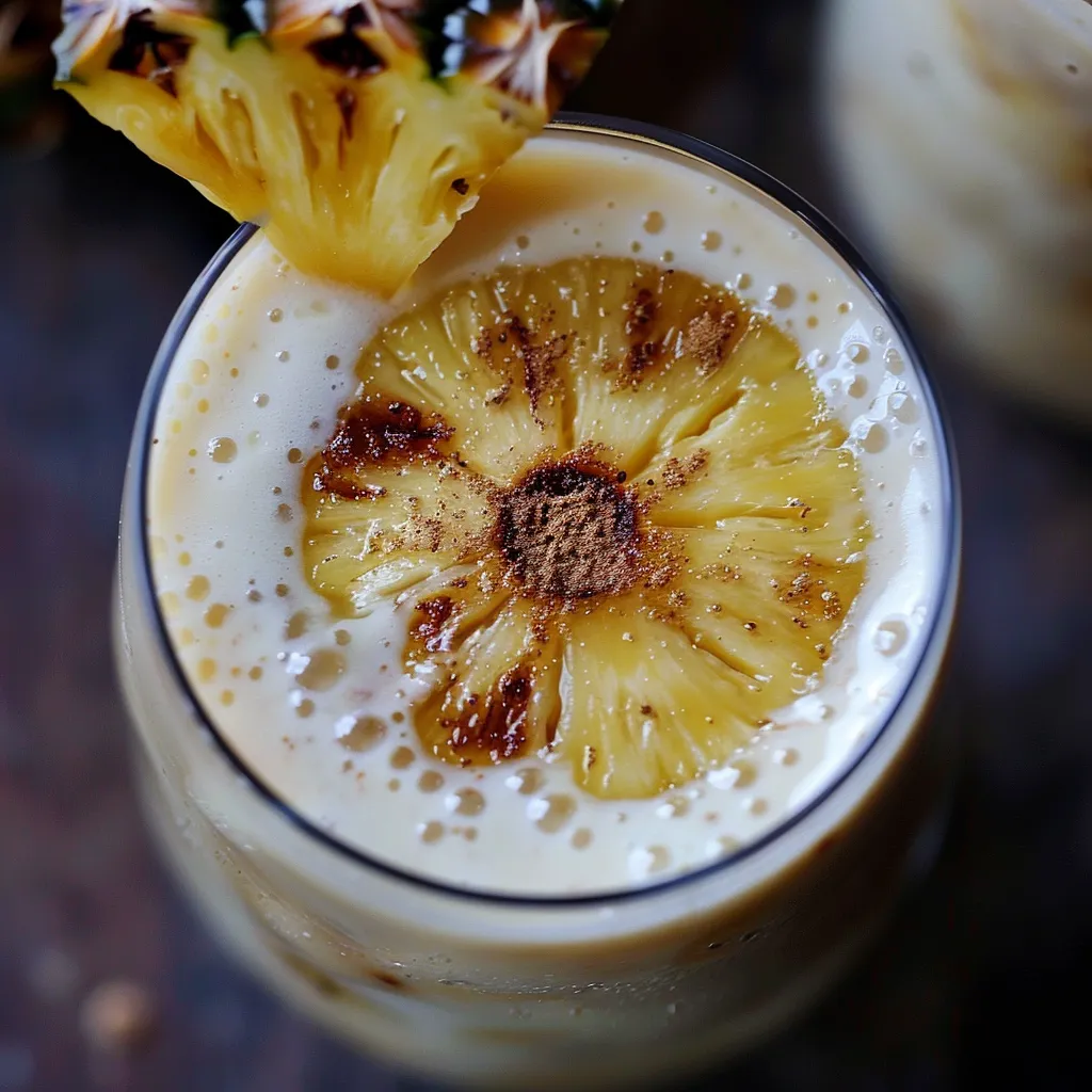 Süßer Ananas-Lassi