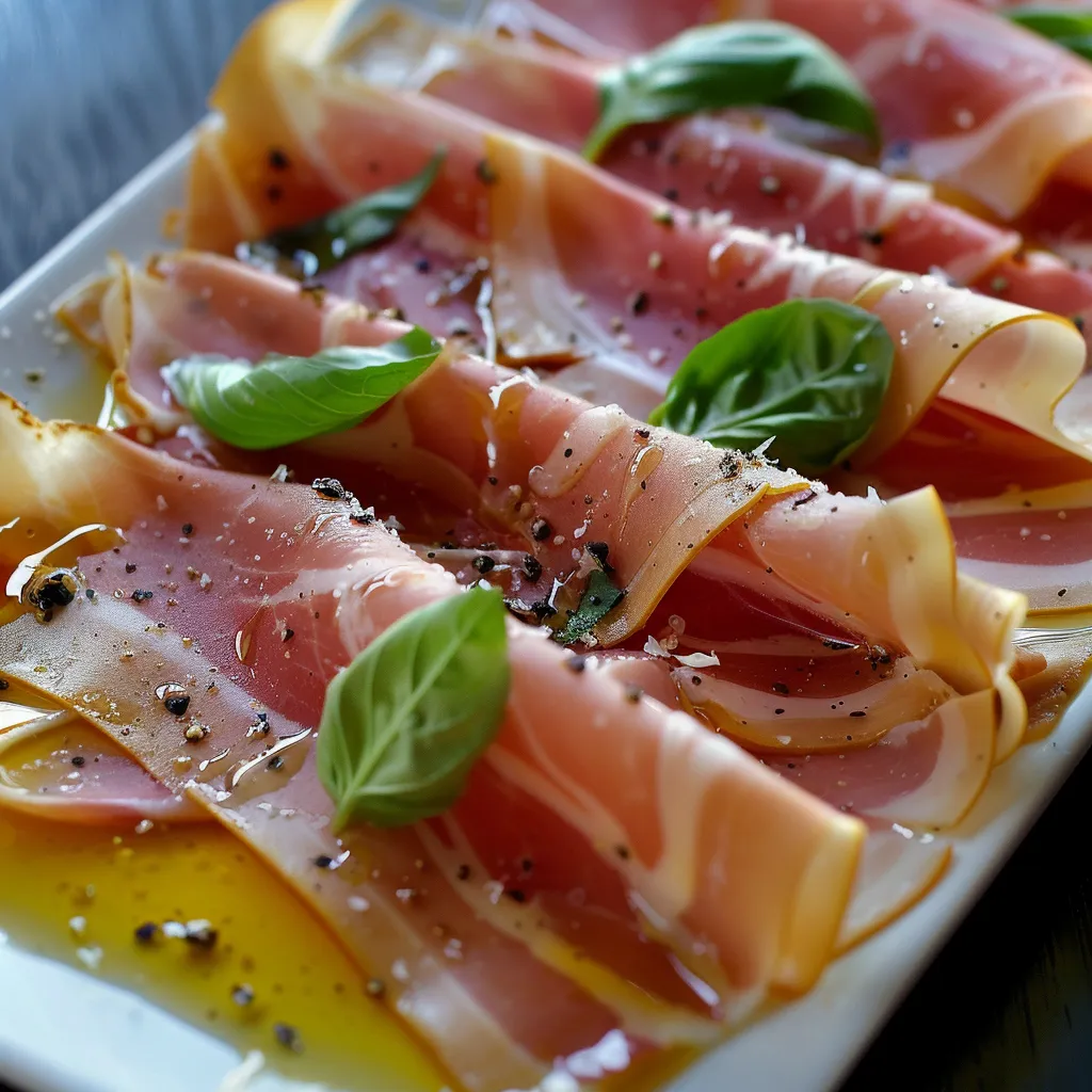 Fenchel mit Serranoschinken