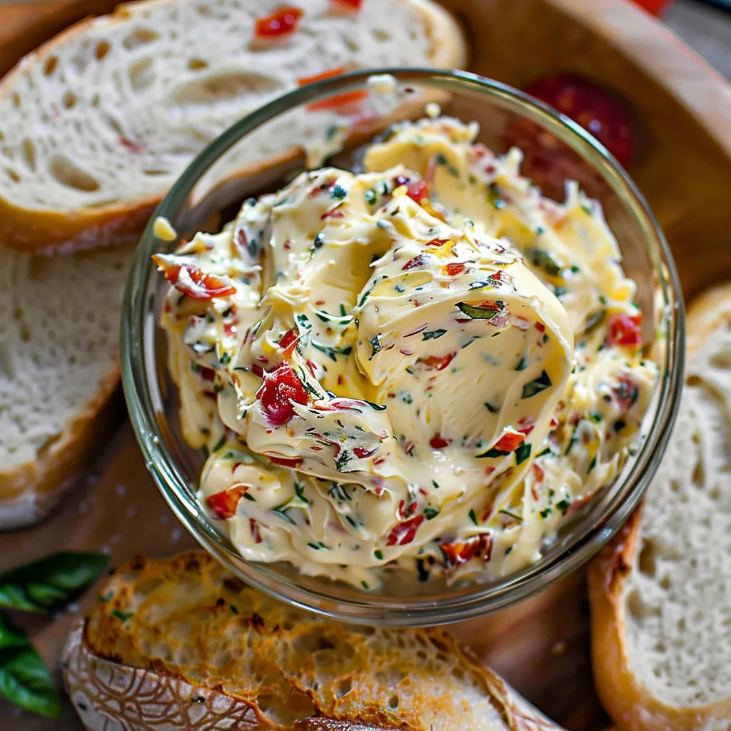 Italienische Butter einfach zu Hause verfeinert