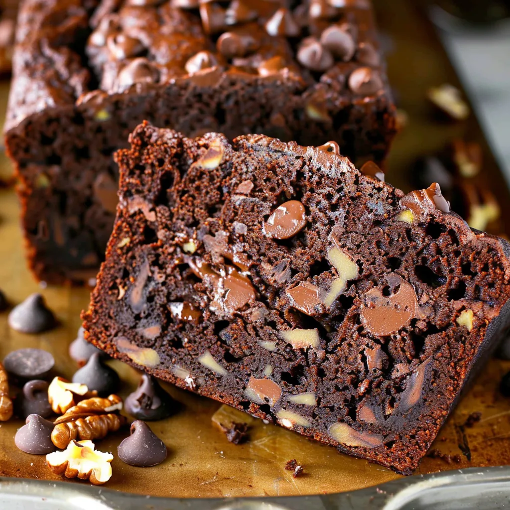 Saftiges Bananen-Schoko-Brot mit Nüssen