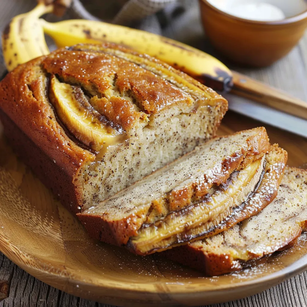 Hausgemachtes Bananenbrot