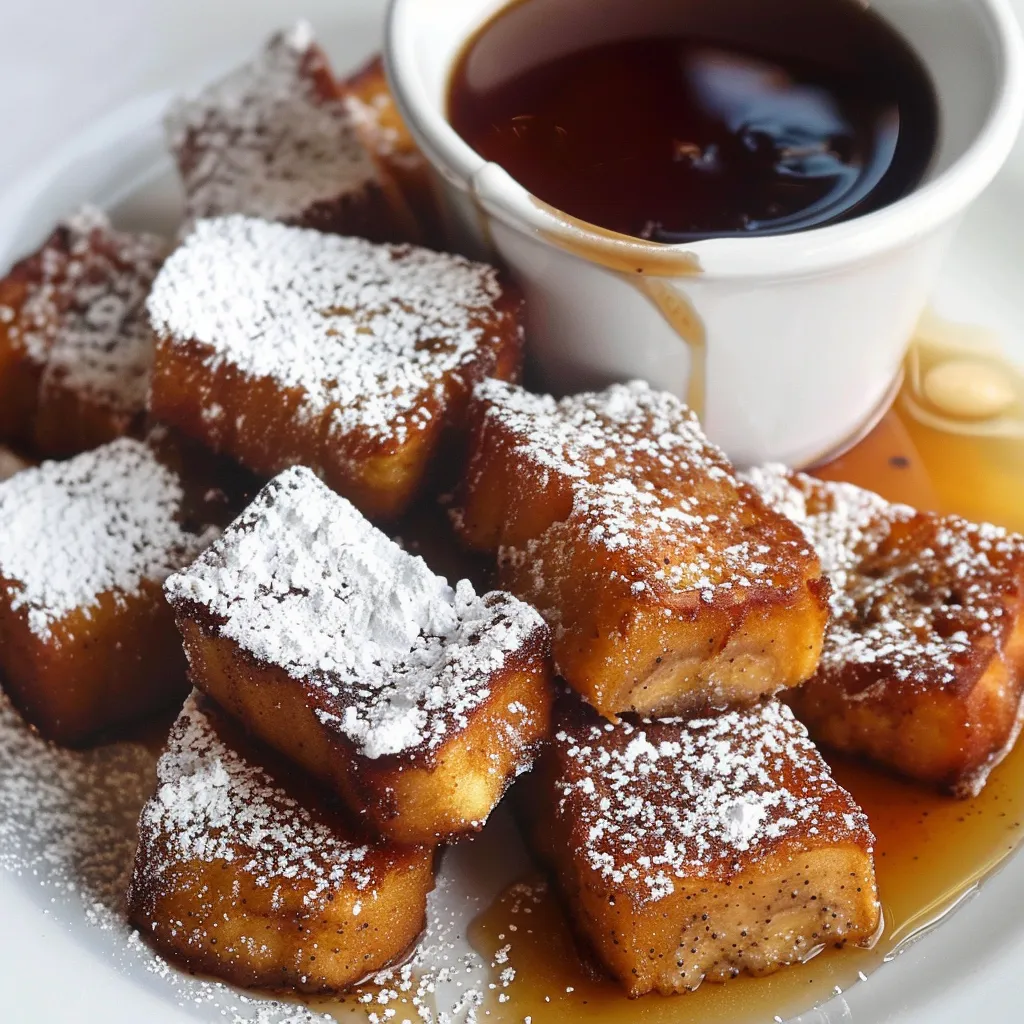 Einfache und superleckere vegane French Toast Bites