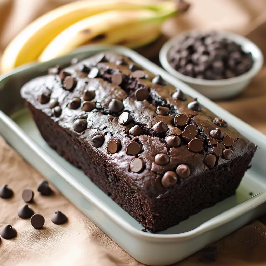 Saftiges Zucchini-Schoko-Brot