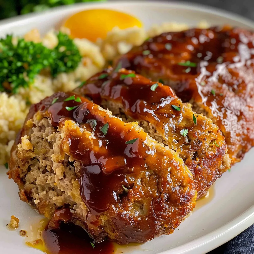 Selbstgemachter Hackbraten aus der Heißluftfritteuse