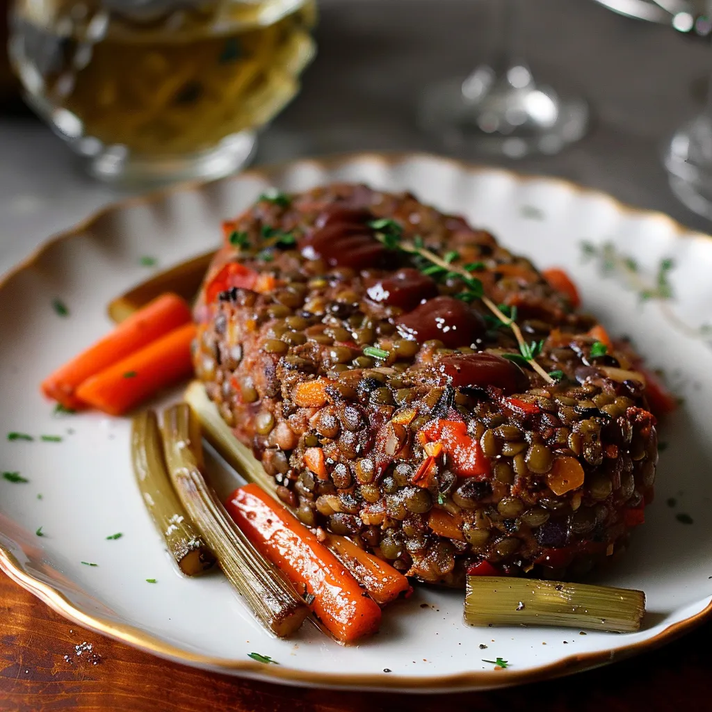 Vegetarisches Linsenbrot – wirklich lecker