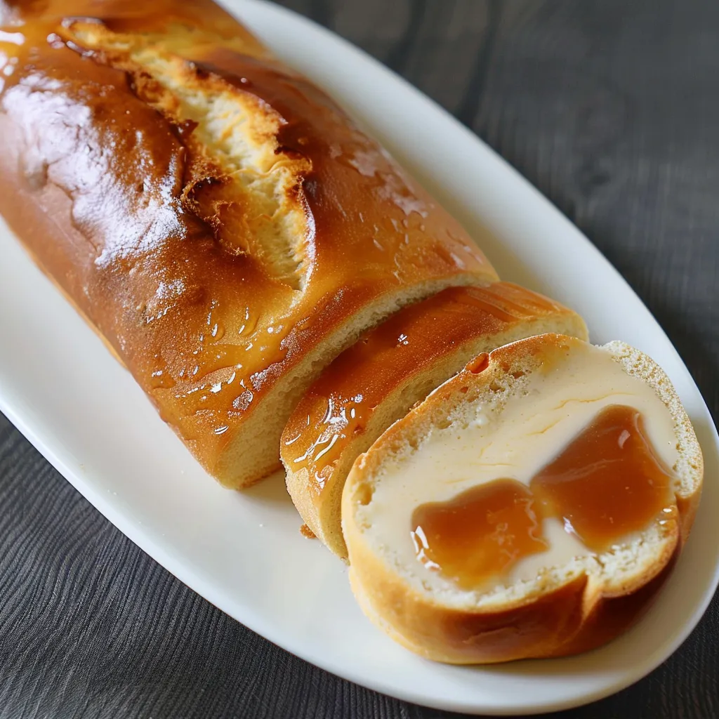 Softe Milchbrötchen Karamell