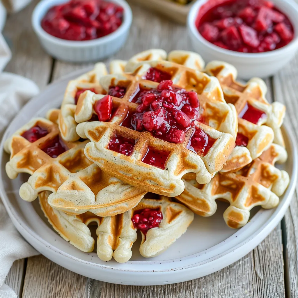 Herrlich luftige, knusprige Waffeln ganz einfach daheim machen