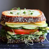 Gemüse-Sandwich mit frischen Zutaten