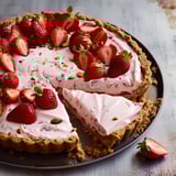 Leckere Mousse-Tarte Erdbeeren