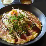 Leckere japanische Pfannkuchen